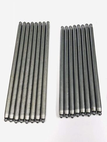 Set of 16 Pushrods 3/8 Diameter compatible with 1965-1990 Chevy BB 396 402 427 454, PR-441S + PR-442S in Saudi Arabia