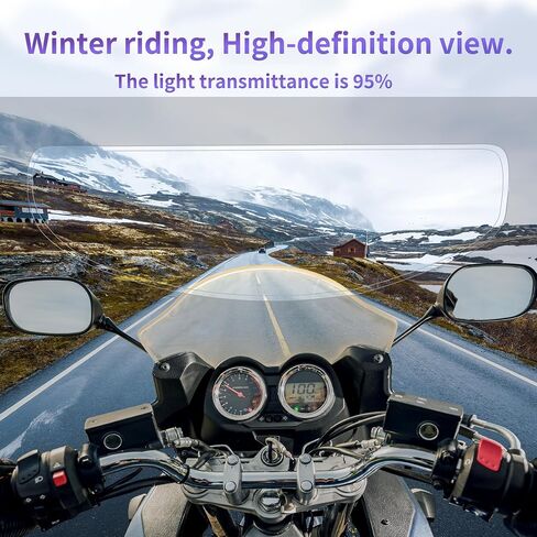 Universal Motorcycle Full Face Helmet Shield Fog Resistant Lens, Clear Visor Insert Anti-Fog Film Waterproof Sticker in Saudi Arabia
