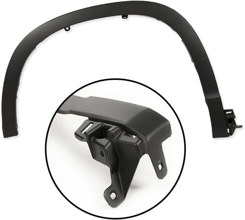 CHEDA Fender Flares, Compatible with 2014-2019 Toyota Highlander， 2PCS Set Front Left & Right Wheel Cover Arch Trim，TO1290105 TO1291105 in Saudi Arabia