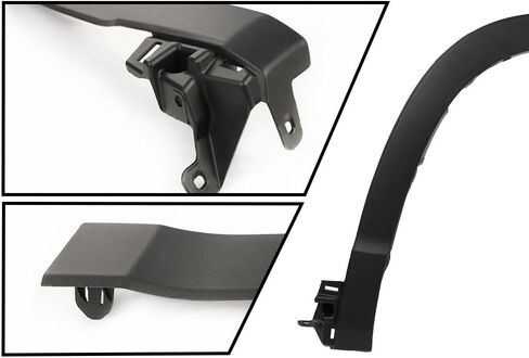 CHEDA Fender Flares, Compatible with 2014-2019 Toyota Highlander， 2PCS Set Front Left & Right Wheel Cover Arch Trim，TO1290105 TO1291105 in Saudi Arabia