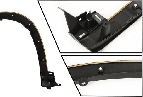 CHEDA Fender Flares, Compatible with 2014-2019 Toyota Highlander， 2PCS Set Front Left & Right Wheel Cover Arch Trim，TO1290105 TO1291105 in Saudi Arabia