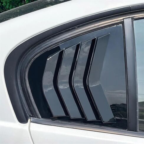 Compatible For BMW E90 320i 325i 328i 330i 335i M3 Sedan 2005-2012 Car Rear Window Shutter Cover Window Louver Side Vent Trim Body Kita(1) in Saudi Arabia
