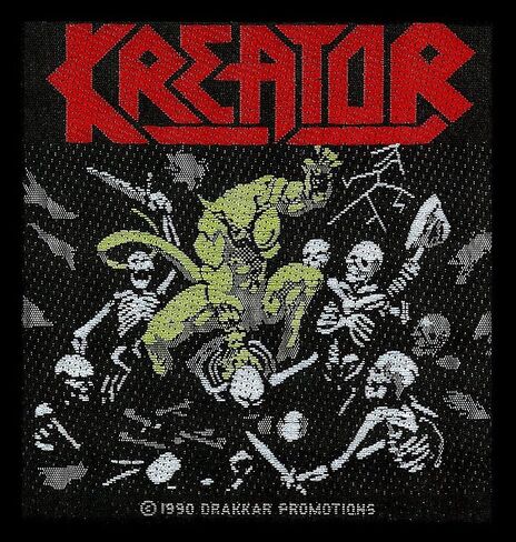Pleasure to Kill Patch Album Art Thrash Metal Band Woven Sew On Applique in Saudi Arabia