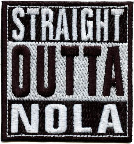 مستقيمة Outta Nola Patch New Orleans Louisiana Progroided On in Saudi Arabia