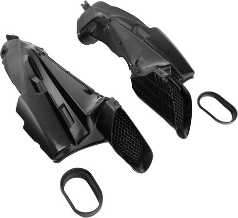 TCMT Black Ram Air Tubes Duct Intake Fits For SUZUKI GSXR600 GSX-R 750 2006-2007 K6 K7 in Saudi Arabia