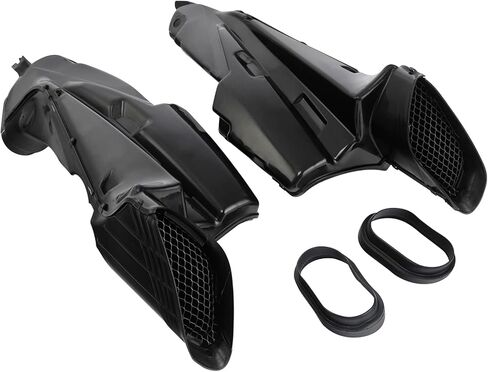 TCMT Black Ram Air Tubes Duct Intake Fits For SUZUKI GSXR600 GSX-R 750 2006-2007 K6 K7 in Saudi Arabia