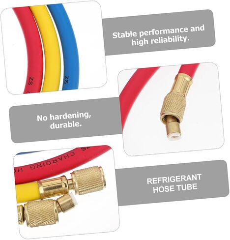 Happyyami 3pcs شحن خرطوم لأنابيب السيارات خراطيم محمولة متينة لسهولة الصيانة وإضافة سائل التبريد in Kuwait