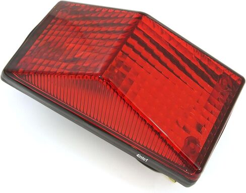 Universal Motorcycle 12v Tail Light Assembly - Dirt Bike Enduro Cafe Custom XR Style XR600 XR650R XR650L And Many More in Saudi Arabia