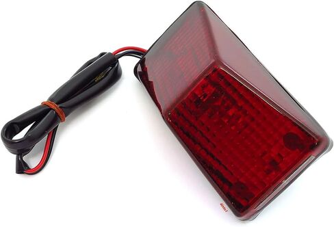 Universal Motorcycle 12v Tail Light Assembly - Dirt Bike Enduro Cafe Custom XR Style XR600 XR650R XR650L And Many More in Saudi Arabia