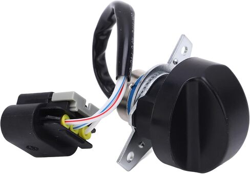 Throttle Motor Knob Switch for Excavators, Standard Size, Installation, Tight Fit, ABS and Alloy Steel Material, Compatible with XCMG XE60 XE75 XE135 XE150 (10 Gear) in Saudi Arabia