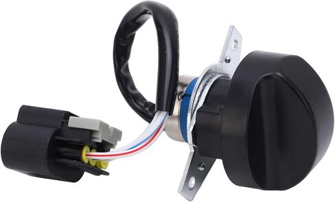 Throttle Motor Knob Switch for Excavators, Standard Size, Installation, Tight Fit, ABS and Alloy Steel Material, Compatible with XCMG XE60 XE75 XE135 XE150 (10 Gear) in Saudi Arabia