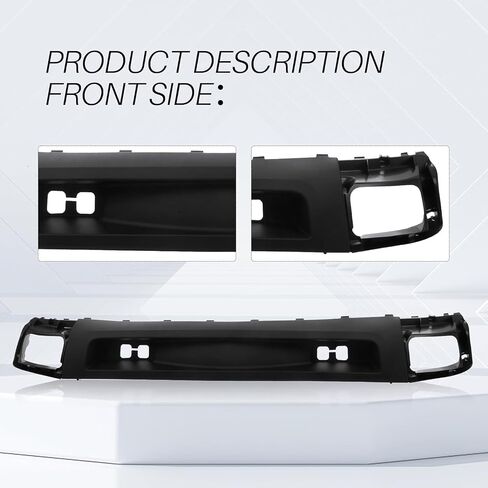 New Aftermarket Front Bumper Valance Lower Air Deflector W/Tow Holes Compatible With Chevy 2007-2013 Silverado 1500 GM1092192 15915504 in Saudi Arabia