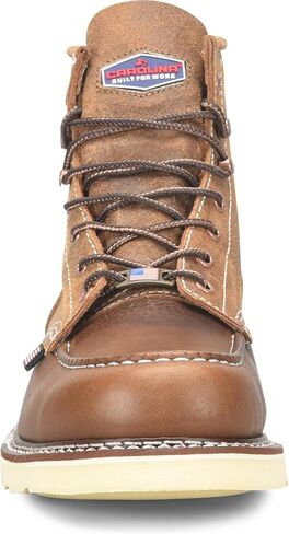 Carolina Men's 6 "Amp Steel Toe Toe Wordge Work Boot - متينة مع نعل خارجي مقاوم للانزلاق وإعلام ملهى in Saudi Arabia