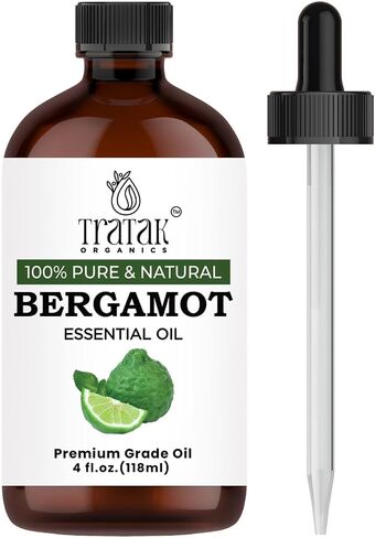 Lemongrass Essential Oil, 100% Pure and Natural Oil with Premium Dropper, Undiluted Essential Oil for Aromatherapy, Diffuser, Humidifier, Oil for Skin & DIYs, Huge 4 Oz in Saudi Arabia