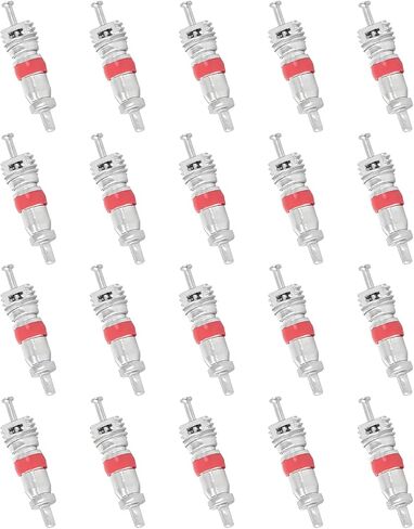 10 PCS Tyre Valve Core ، Premium Valve STEM Core Part Part ، TPMS Safe Meath Extre Edear Valve Tool Universal لمعظم مكيفات الهواء للدراجات النارية للسيارات in Kuwait