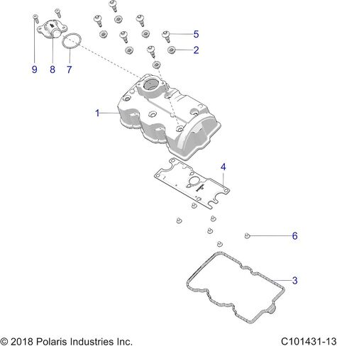 Polaris 5632586 COVER-BREATHER Sportsman Scrambler 1000 850 XP in Saudi Arabia