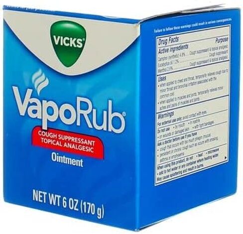 Vicks VapoRub Ointment 6 oz (Pack of 4) in Saudi Arabia