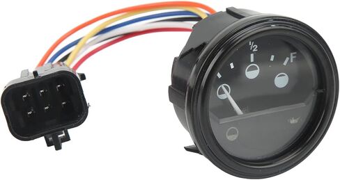 GLOGLOW OEM Battery Fuel Meter Indicator 612314 for EZGO RXV 48V 2008-up, Mounting Hole Size 2in in Saudi Arabia