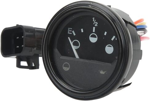 GLOGLOW OEM Battery Fuel Meter Indicator 612314 for EZGO RXV 48V 2008-up, Mounting Hole Size 2in in Saudi Arabia
