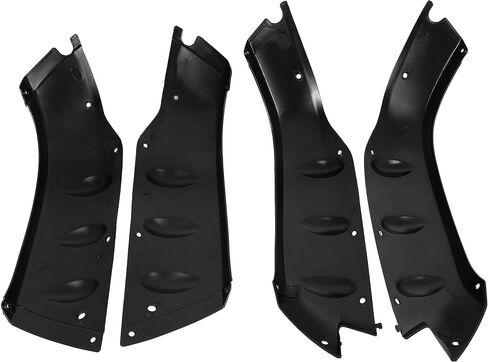 Kuafu Fender Flare متوافق مع 2004-2007 Honda TRX350 TM FM Fe TE / TRX400 FA FGA Rancher Muds Fender Flares Flaps Kit Black in Saudi Arabia