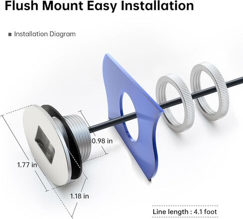 2 Nautical Mile LED Boat Navigation Lights Pair, Cold LED for Kayak, Pontoon Boat, Yacht, Air Boat, USCG Precise 112.5° Beam Provides Safe Brightest Navigation, Red LED Port Side, Green Starboard in Kuwait