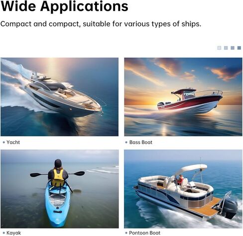 2 Nautical Mile LED Boat Navigation Lights Pair, Cold LED for Kayak, Pontoon Boat, Yacht, Air Boat, USCG Precise 112.5° Beam Provides Safe Brightest Navigation, Red LED Port Side, Green Starboard in Kuwait