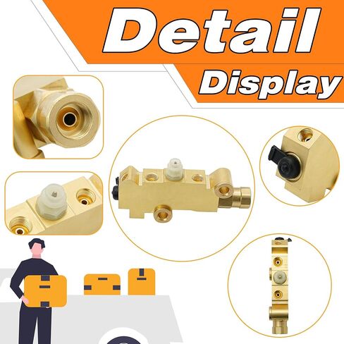 PV2 Brass Combination Disciping Valve Dist/Drum ، فرامل خلفية للقرص الأمامي 172-1353 PV71 بديل لـ GM Chevy Ford Street Rod Carlic Car & Truck in Kuwait