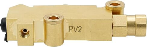 PV2 Brass Combination Disciping Valve Dist/Drum ، فرامل خلفية للقرص الأمامي 172-1353 PV71 بديل لـ GM Chevy Ford Street Rod Carlic Car & Truck in Kuwait