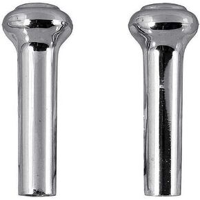 Chrome Door Lock Knob Set for Ford for Bronco for Fairlane for Falcon for Mustang for Torino for F100 for F250 for F350,for for Comet for Cougar 2pc Front Left Right in Saudi Arabia