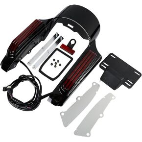 TCMT LED BRAKE RUNCH RUND LIGHTS LIGHT FENDER FANDER FITS for Harley Touring Road Road Road Glide Glide Electra Glide Ultra Limited 2014-2023 in Saudi Arabia