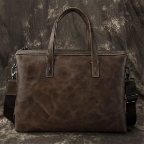 Men's Bags Business Men's Handbags Briefcases Casual Shoulder Messenger Bags Hand Bags(D) in Saudi Arabia