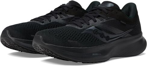 Saucony Women's Ride 16 Sneaker, BLUELIGHT/Black, 9 in Saudi Arabia