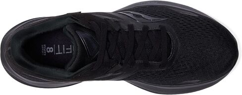 Saucony Women's Ride 16 Sneaker, BLUELIGHT/Black, 9 in Saudi Arabia