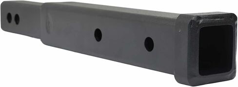 Gen-y Hitch Tow Tow Extender for 2 "جهاز استقبال | 10000 رطل السد سعة السحب | 500 رطل لسان الوزن | 14" × 2 "الحجم | الأسود in Saudi Arabia