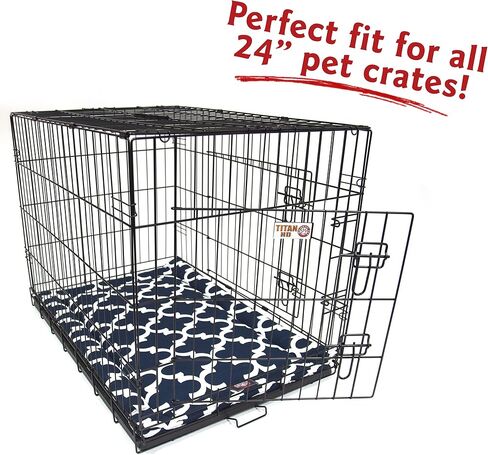 36" Trellis Gray Crate Dog Bed Mat By Majestic Pet Products in Saudi Arabia