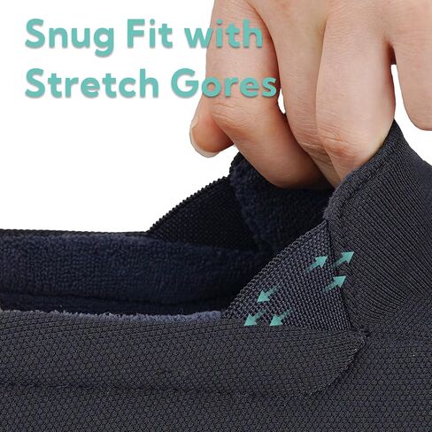 Men's Minimalist Memory Foam Slippers for Indoor/Outdoor, Breathable Knit House Shoes with Nonslip Rubber Sole in Kuwait