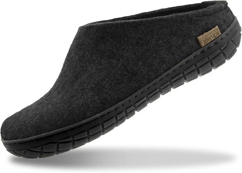 Glerups 100% quality wool mix Slipper with rubber sole - Unisex Slip-on in Saudi Arabia