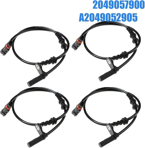 ABS Sensor 2049057900 A2049052905 Front Left Right ABS Wheel Speed Sensor Fit for Benz C-Class C180 C200 C250 C280 C350 W204 S204 ABS Wheel Speed Sensor(2 pcs) in Saudi Arabia