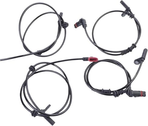 ABS Sensor 2045400117 2045400317 A2049050100 Front Rear ABS Wheel Speed Sensor Fit for Benz W204 S204 C250 C350 C230 C280 C300 ABS Wheel Speed Sensor(Set) in Saudi Arabia