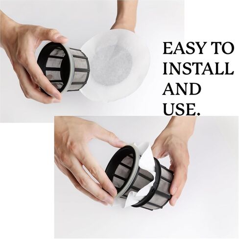 ESPRO عدد 100 مرشحات ورقية للقهوة، ماكينة ضغط القهوة الفرنسية، P3/P5/P6/P7، 32 أونصة in Kuwait