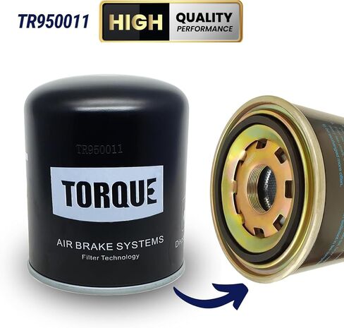 Torque 2 مجموعة من خرطوشة 950011 لـ Wabco SS1200 Sstwin Standard & Bendix AD-SP ومجفف الهواء AD-IS (يستبدل Meritor R950011 ، 950011 ، WIX 24374) (2 x TR950011) in Saudi Arabia