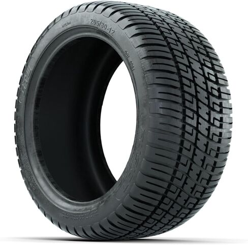 GTW Fusion 18 inch Golf Cart Street Tire | 205/50-10 | No Lift Required | Universal Fitment with 10 inch Wheels in Saudi Arabia