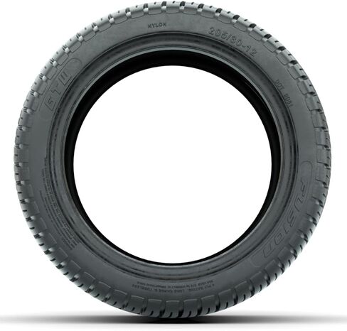 GTW Fusion 18 inch Golf Cart Street Tire | 205/50-10 | No Lift Required | Universal Fitment with 10 inch Wheels in Saudi Arabia