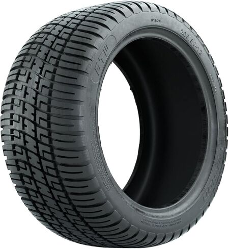 GTW Fusion 18 inch Golf Cart Street Tire | 205/50-10 | No Lift Required | Universal Fitment with 10 inch Wheels in Saudi Arabia