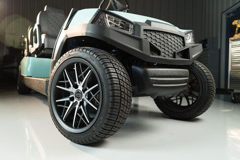GTW Fusion 18 inch Golf Cart Street Tire | 205/50-10 | No Lift Required | Universal Fitment with 10 inch Wheels in Saudi Arabia