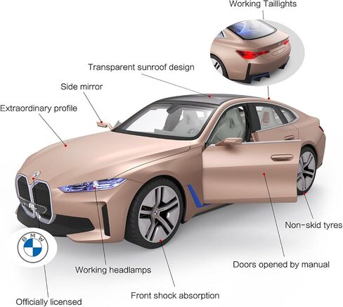 RASTAR BMW RC Car 1/14 BMW X6 M RC Toy Car BMW Remote Control Car for Kids 2.4Ghz in Kuwait