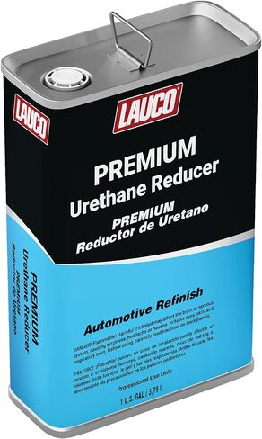 LAUCO Extra Slow Urethane Grade Reducer (7250), 1 Gallon, > 95°F - for Automotive Paint and Industrial Paint Use - High Performance Automotive Grade (Extra Slow - One Gallon) in Saudi Arabia