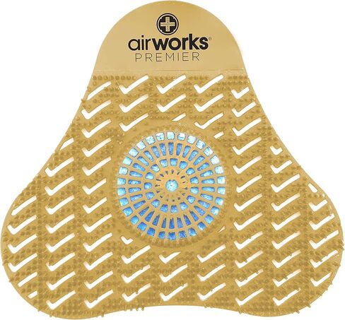 شاشة مبولة ممتازة من AirWorks AWSP007 مع كتلة، مانجو، برتقالي فاتح، ارتفاع 12.7 سم × طول 10.16 سم (عبوة من 12 قطعة) in Saudi Arabia