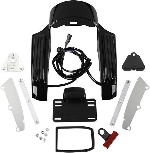 TCMT LED BRAKE RUNCH RUND LIGHTS LIGHT FENDER FANDER FITS for Harley Touring Road Road Road Glide Glide Electra Glide Ultra Limited 2014-2023 in Kuwait