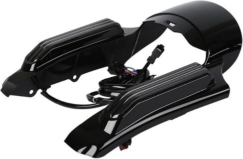 TCMT LED BRAKE RUNCH RUND LIGHTS LIGHT FENDER FANDER FITS for Harley Touring Road Road Road Glide Glide Electra Glide Ultra Limited 2014-2023 in Kuwait